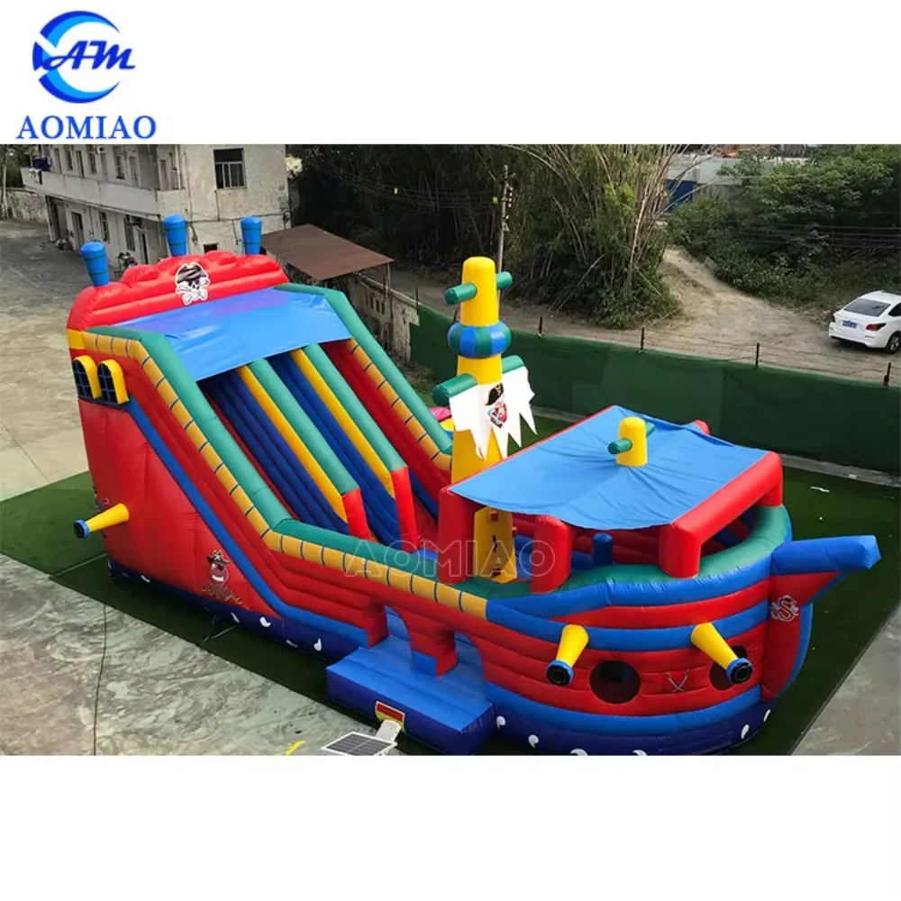 Inflatable Bounce House with Slide Inflatable Obstacle Boat Pirate Boat for Kids Outdoor
Inflatable Bounce House with Slide Inflatable Obstacle Boat Pirate Boat for Kids Outdoor