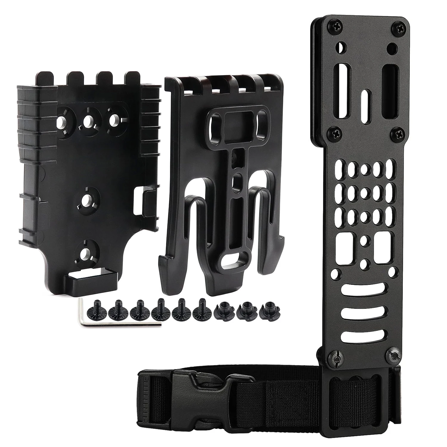 Металлический модульный адаптер кобуры для пистолета, совместимая платформа QLS, тактический быстроразъемный комплект
Металлический модульный адаптер кобуры для пистолета, совместимая платформа QLS, тактический быстроразъемный комплект