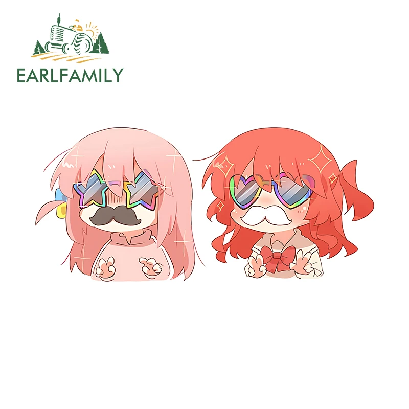 EARLFAMILY Gotoh Hitori Lovely Cartoon Car Stickers Funny Anime Girl Graffiti Decals Waterproof Motorcycle Racing Accessories
EARLFAMILY Gotoh Hitori Lovely Cartoon Car Stickers Funny Anime Girl Graffiti Decals Waterproof Motorcycle Racing Accessories