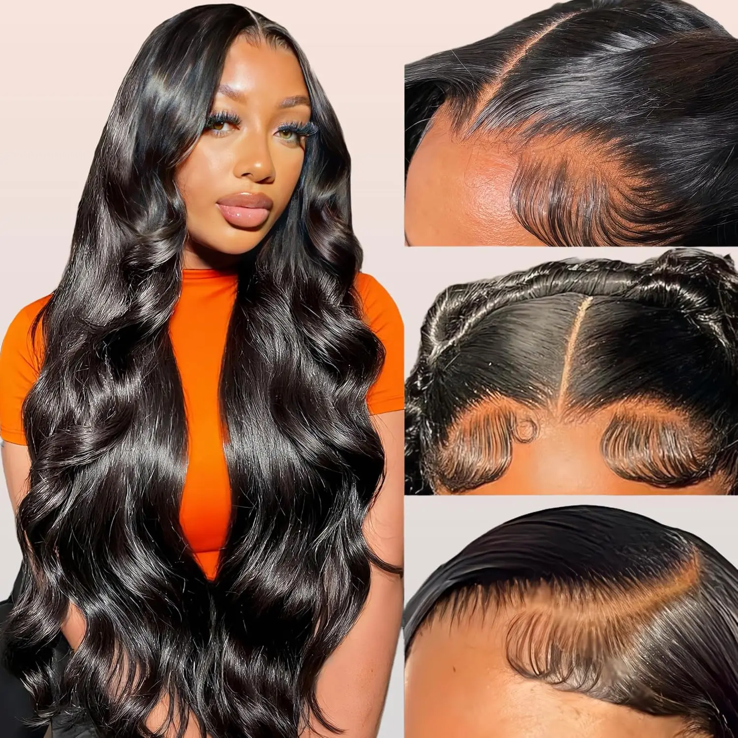 Парик Body Wave с прозрачной кружевной передней частью 13x4, из натуральных человеческих волос, предварительно выщипанный, для женщин, натуральный черный цвет
Парик Body Wave с прозрачной кружевной передней частью 13x4, из натуральных человеческих волос, предварительно выщипанный, для женщин, натуральный черный цвет