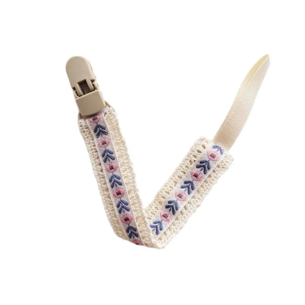 Ethnic Style Baby Cloth Pacifier Chain Floral Adjustable Soother Holder Teether Toys Straps Wooden Clip Nipple Holder Clips
Ethnic Style Baby Cloth Pacifier Chain Floral Adjustable Soother Holder Teether Toys Straps Wooden Clip Nipple Holder Clips