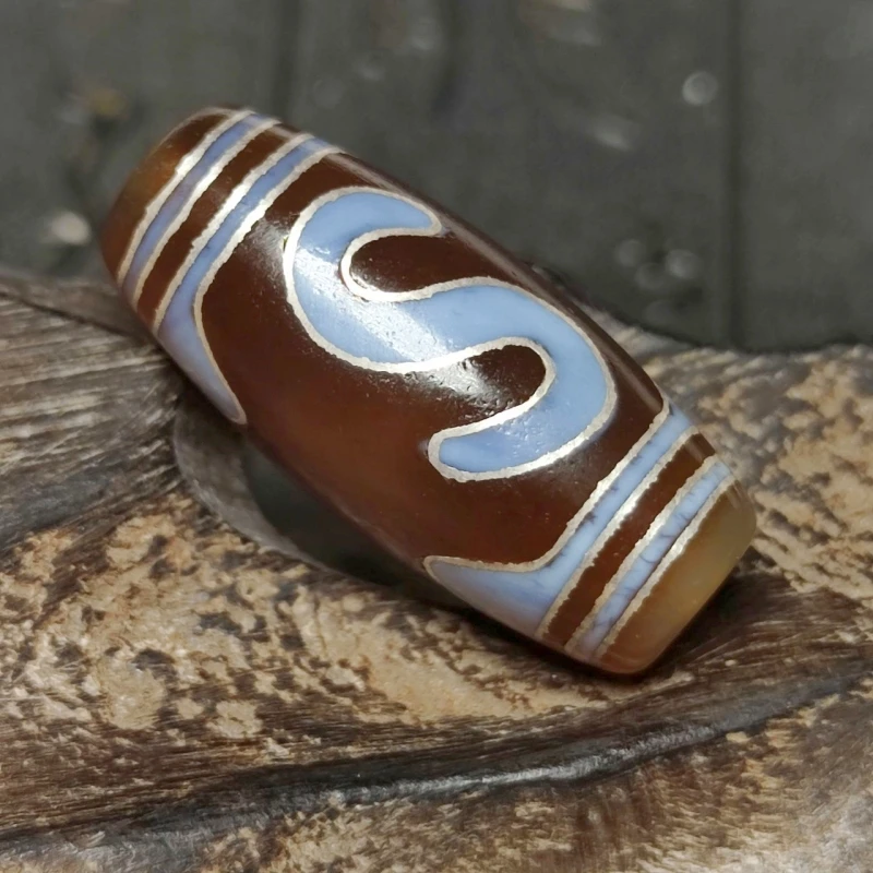 High Oil Weathered Dark Brown Agate Money Hook Dzi Beads Inlaid With S925 Wire Men's&Women's Jewelry DIY Free Shipping
High Oil Weathered Dark Brown Agate Money Hook Dzi Beads Inlaid With S925 Wire Men's&Women's Jewelry DIY Free Shipping