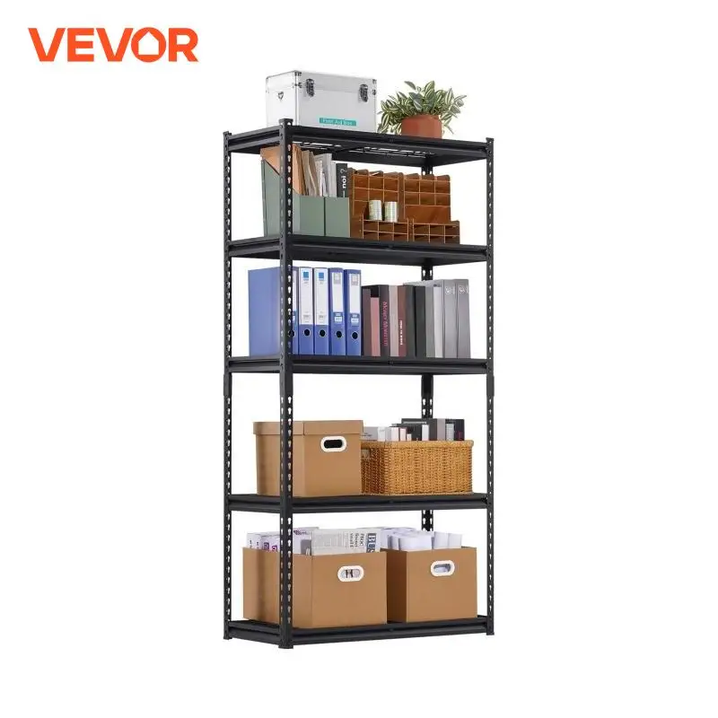 VEVOR 5 Tier Metal Storage Shelves Height Adjustable Garage Shelving Racking Freestanding Shelf Unit for Industrial Warehouse
VEVOR 5 Tier Metal Storage Shelves Height Adjustable Garage Shelving Racking Freestanding Shelf Unit for Industrial Warehouse