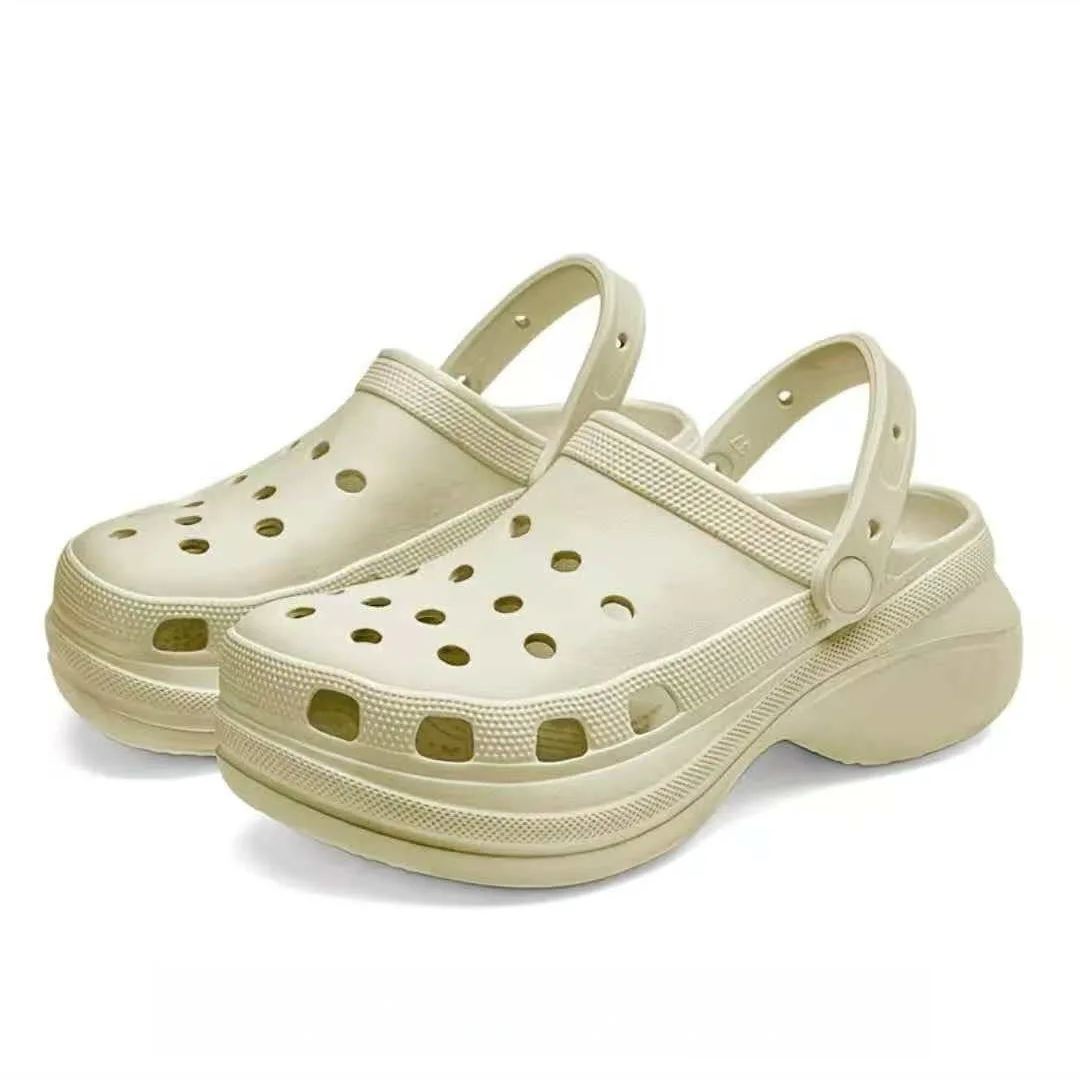 26 No standard non-slip thick-soled heightening versatile beach sandals Baotou hole shoes
26 No standard non-slip thick-soled heightening versatile beach sandals Baotou hole shoes