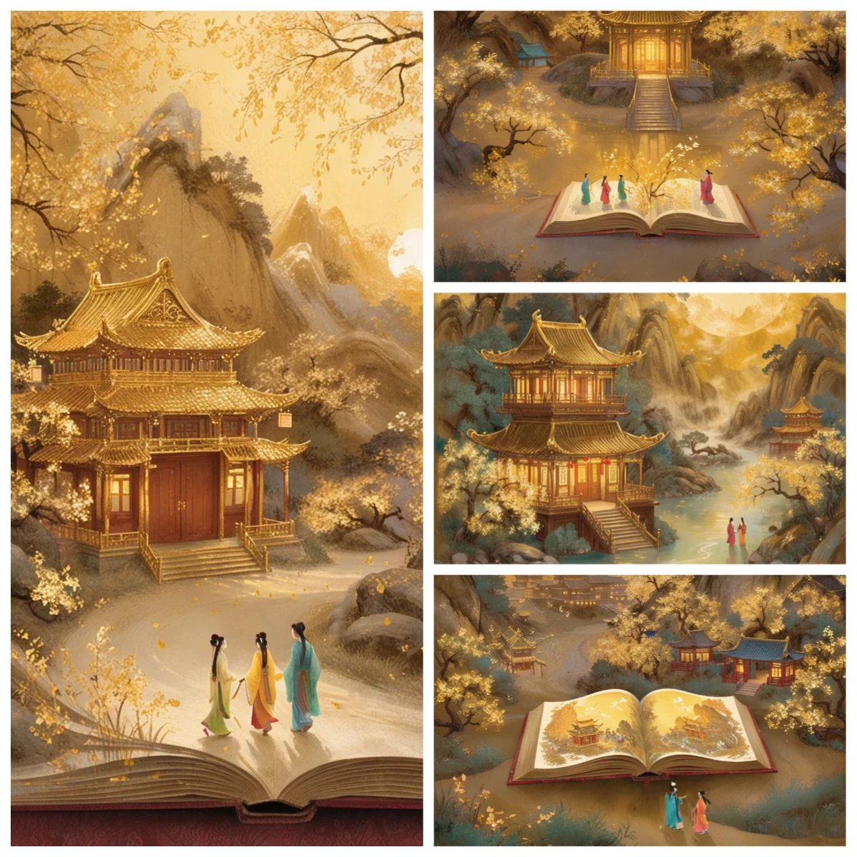 1000PCS Dreamy Ancient Chinese Book Scene Jigsaw Puzzle, Educational Games Colorful Puzzles Gifts Home Decor
1000PCS Dreamy Ancient Chinese Book Scene Jigsaw Puzzle, Educational Games Colorful Puzzles Gifts Home Decor