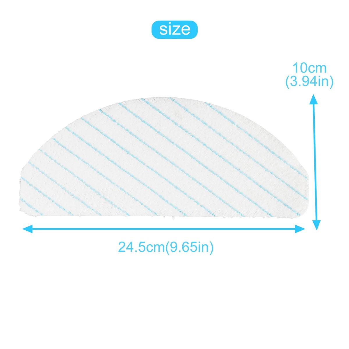 SINA 50Pcs Disposable Strong Rag Mop Cloths Pads for Ecovacs Deebot OZMO T8 AIVI T8 Max T9 Power/Max Vacuum Cleaner Parts
SINA 50Pcs Disposable Strong Rag Mop Cloths Pads for Ecovacs Deebot OZMO T8 AIVI T8 Max T9 Power/Max Vacuum Cleaner Parts