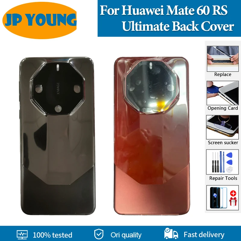 Original Back cover For Huawei Mate 60 RS Ultimate Back Battery Cover ALN-AL10 Rear Back Housing Door Replacement Parts 
Original Back cover For Huawei Mate 60 RS Ultimate Back Battery Cover ALN-AL10 Rear Back Housing Door Replacement Parts