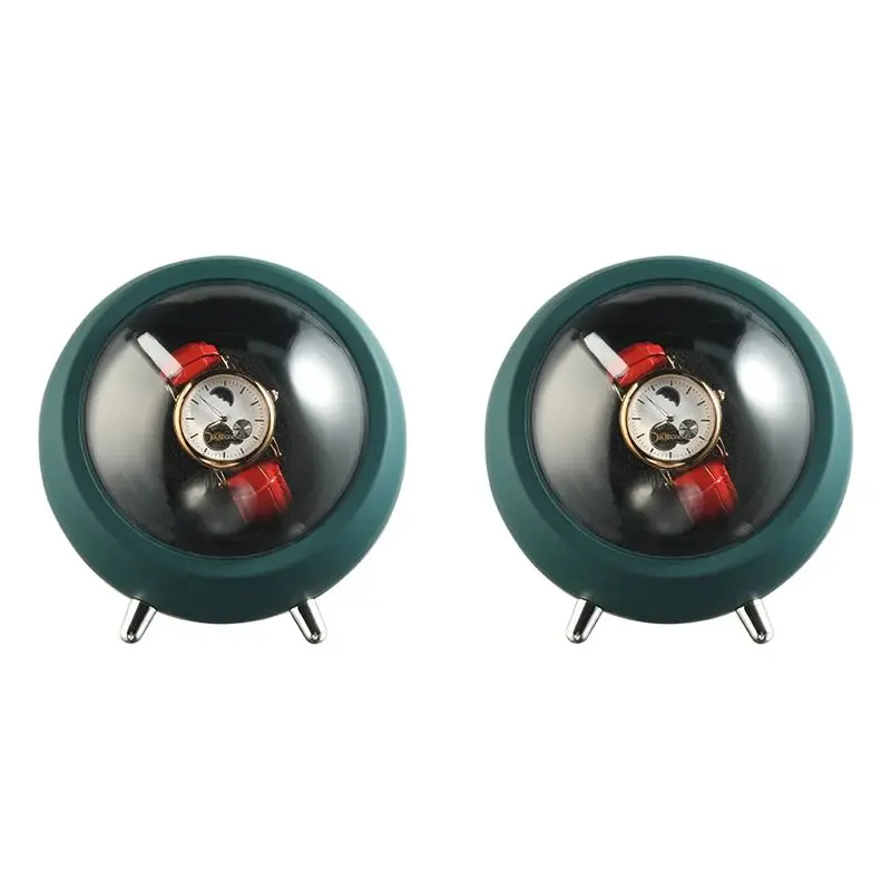 2X Watch Winder For Automatic Watches Watch Box Automatic Winder (Green) Multi-Purpose
2X Watch Winder For Automatic Watches Watch Box Automatic Winder (Green) Multi-Purpose