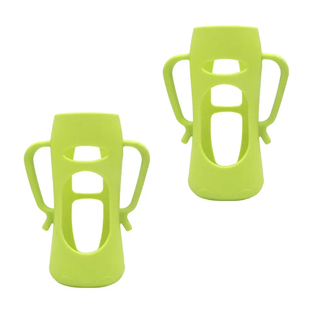 2Pcs Silicone Baby Cover Kids Handles Milk Protective Feeding Bottle Protector Glass Infant Bottle Cover Anti Drop
2Pcs Silicone Baby Cover Kids Handles Milk Protective Feeding Bottle Protector Glass Infant Bottle Cover Anti Drop
