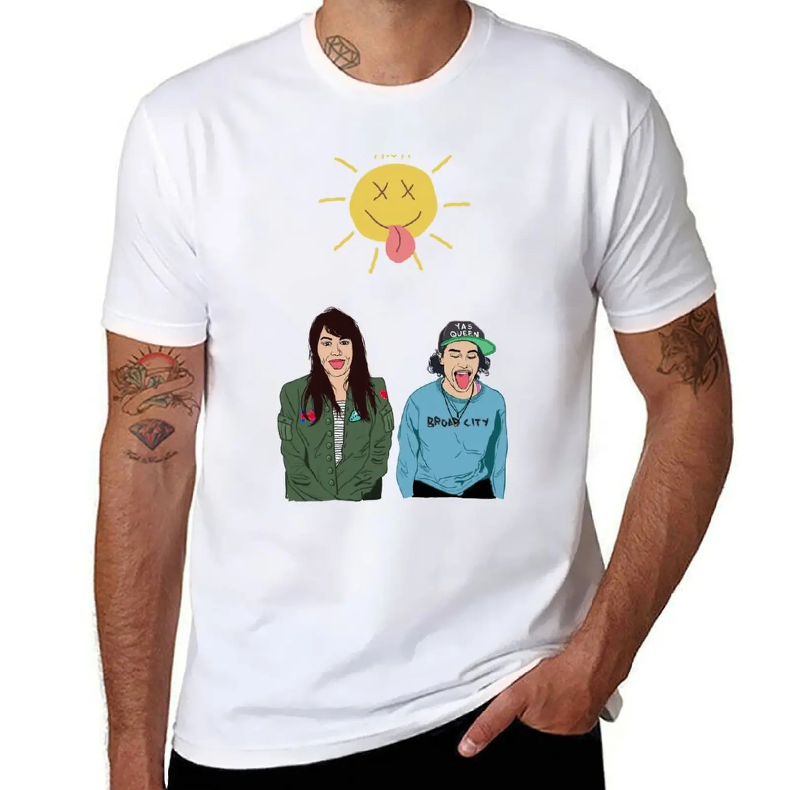 Broad City T-Shirt cotton t shirt pack man t shirt heavy cotton T-shirt
Broad City T-Shirt cotton t shirt pack man t shirt heavy cotton T-shirt