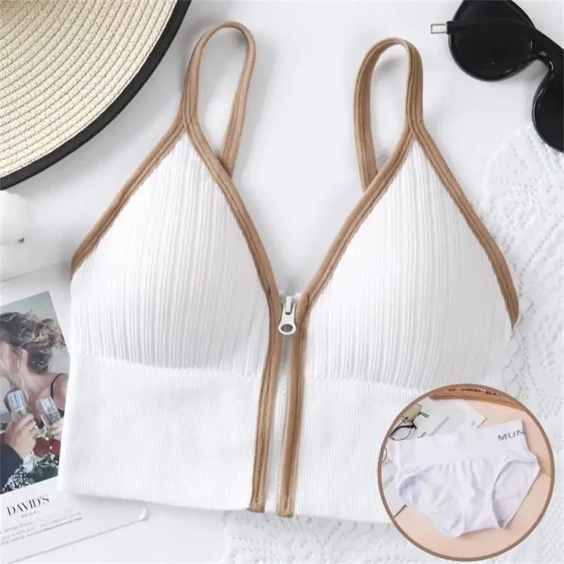 Women Sports Bras White Breathable Top Tight Crop Top Yoga Vest Front Zipper Plus Size Shockproof Gym Fitness Athletic Brassiere
Women Sports Bras White Breathable Top Tight Crop Top Yoga Vest Front Zipper Plus Size Shockproof Gym Fitness Athletic Brassiere