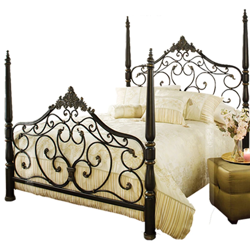 Fashion bed children's bed Vintage European wrought iron bed Princess Bed Single bed Double Bed 1.2m 1.5m 1.8m Iron bed
Fashion bed children's bed Vintage European wrought iron bed Princess Bed Single bed Double Bed 1.2m 1.5m 1.8m Iron bed