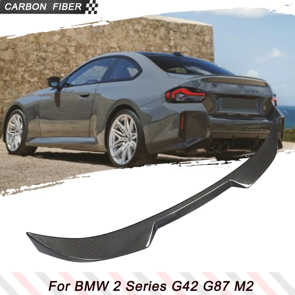 Carbon Fiber Car Rear Trunk Racing Spoiler for BMW 2 Series G42 G87 M2 2023-2025 Car Rear Trunk Lip Boot Wing Racing Body Kits
Carbon Fiber Car Rear Trunk Racing Spoiler for BMW 2 Series G42 G87 M2 2023-2025 Car Rear Trunk Lip Boot Wing Racing Body Kits