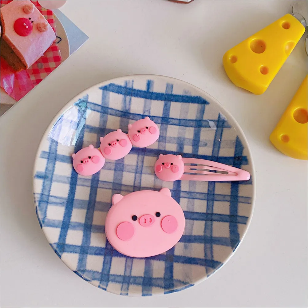 12Pcs Pink Pig Hairpins Barrettes Cartoon Hairpin Accessories for Girls Exquisite Design Bright Color Party Wedding Banquet
12Pcs Pink Pig Hairpins Barrettes Cartoon Hairpin Accessories for Girls Exquisite Design Bright Color Party Wedding Banquet