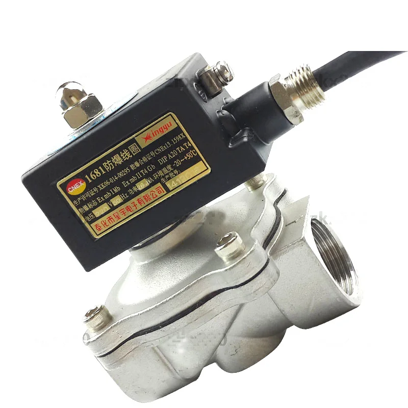 Stainless Steel High Pressure Car Wash Solenoid Valve 0~300 Bar 1/4"Normally closed or open
Stainless Steel High Pressure Car Wash Solenoid Valve 0~300 Bar 1/4"Normally closed or open