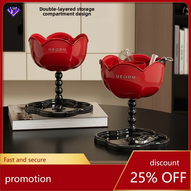 H1 Entryway Key Storage Rack, Living Room Decorative Ornament, Double-Layer Plastic Flower Storage Organizer for Keys
H1 Entryway Key Storage Rack, Living Room Decorative Ornament, Double-Layer Plastic Flower Storage Organizer for Keys