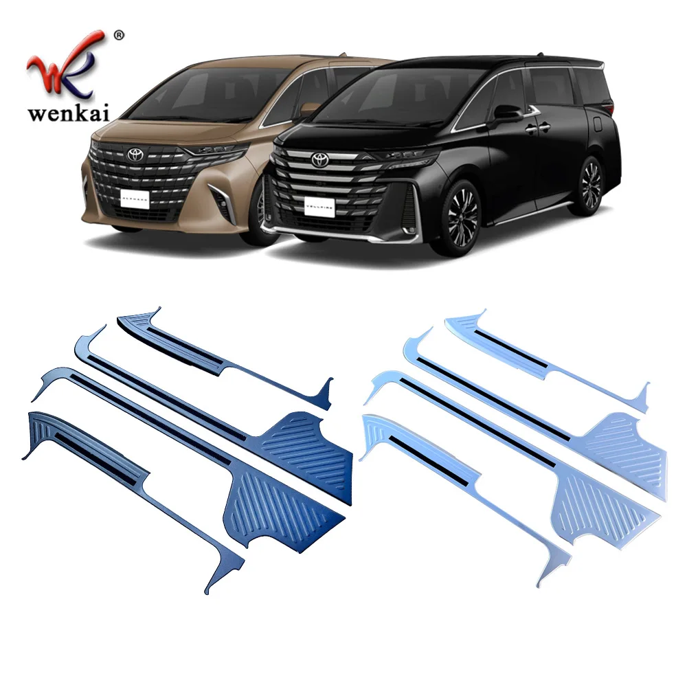 For Toyota Alphard 40 Series 2023 2024 Stainless Steel Door Sill Trim Cover Scuff Plate Guard Door Sills Protector Car Styling
For Toyota Alphard 40 Series 2023 2024 Stainless Steel Door Sill Trim Cover Scuff Plate Guard Door Sills Protector Car Styling