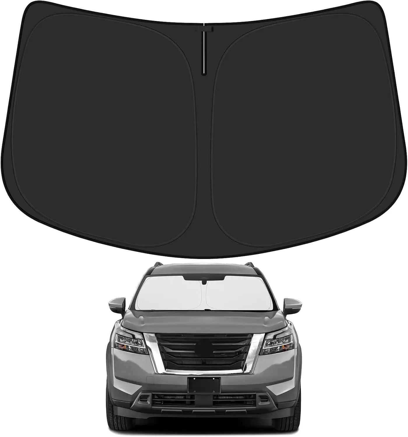 Windshield Sun Shade Custom for Nissan Pathfinder Accessories 2022-2025 Foldable Reflective Sunshade Polyester Car Window Shades
Windshield Sun Shade Custom for Nissan Pathfinder Accessories 2022-2025 Foldable Reflective Sunshade Polyester Car Window Shades