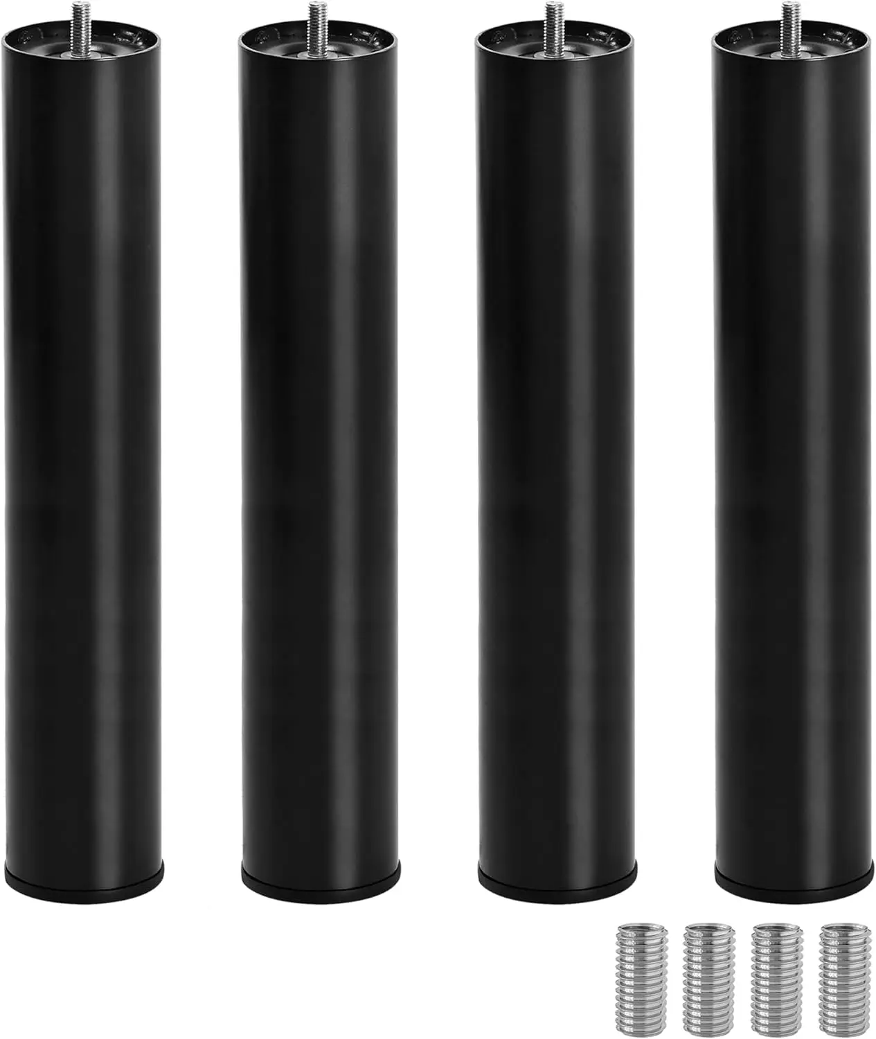 14 Inches Metal Bed Legs Replacement For Electric Adjustable Bed Base Frame, Metric M8 (8Mm) Thread Only (14 Inch, M8 Thread)
14 Inches Metal Bed Legs Replacement For Electric Adjustable Bed Base Frame, Metric M8 (8Mm) Thread Only (14 Inch, M8 Thread)