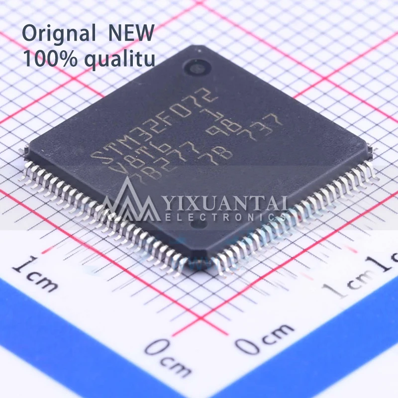1PCS/ LOT LQFP-100 STM32F072V8T6 STM32F072 32F072 New orignal in the stock
1PCS/ LOT LQFP-100 STM32F072V8T6 STM32F072 32F072 New orignal in the stock
