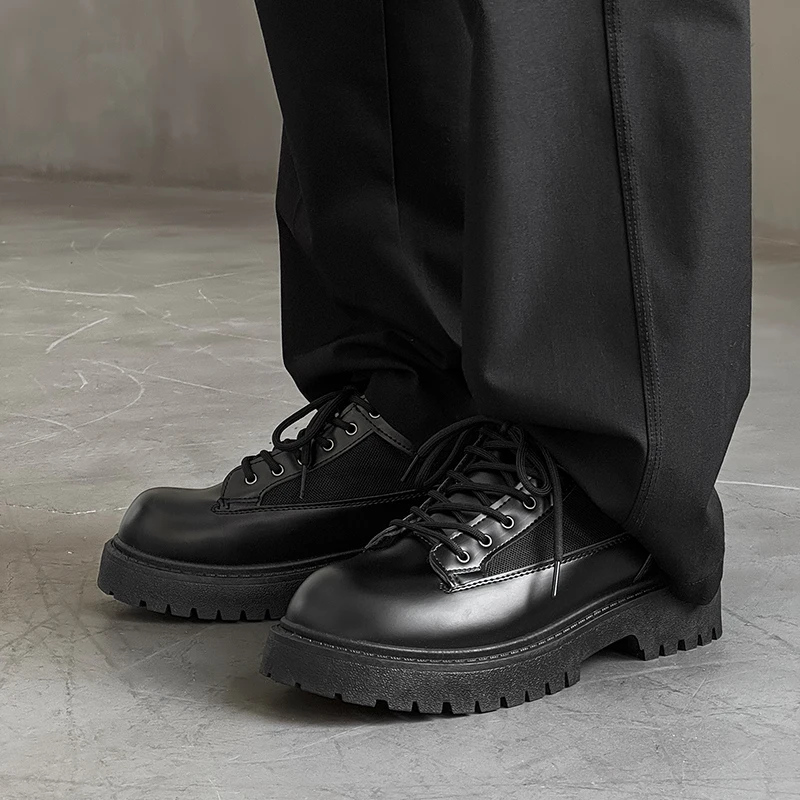 Мужские низкие повседневные туфли с круглым носком, однотонные, на шнуровке, на толстой подошве, без каблука, новый стиль, высокое качество, прочные, износостойкие
Мужские низкие повседневные туфли с круглым носком, однотонные, на шнуровке, на толстой подошве, без каблука, новый стиль, высокое качество, прочные, износостойкие