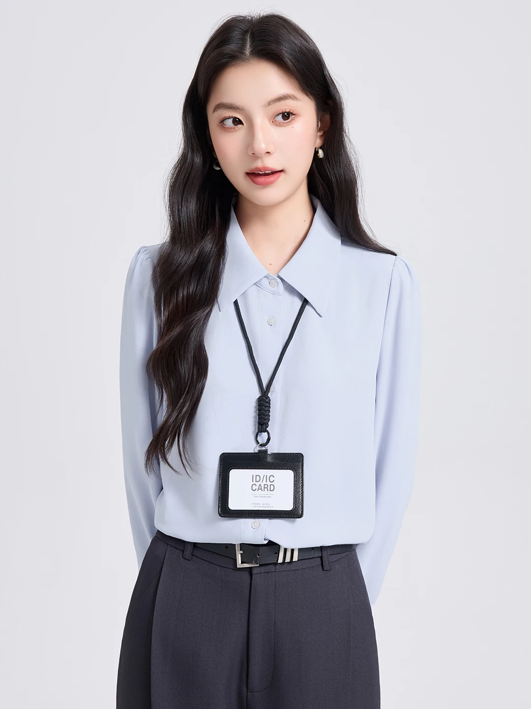 Elegant Business Lady Style Shirt Women's Spring Summer Slimming Professional Work Uniform Long Sleeve Button up Casual Shirt
Elegant Business Lady Style Shirt Women's Spring Summer Slimming Professional Work Uniform Long Sleeve Button up Casual Shirt