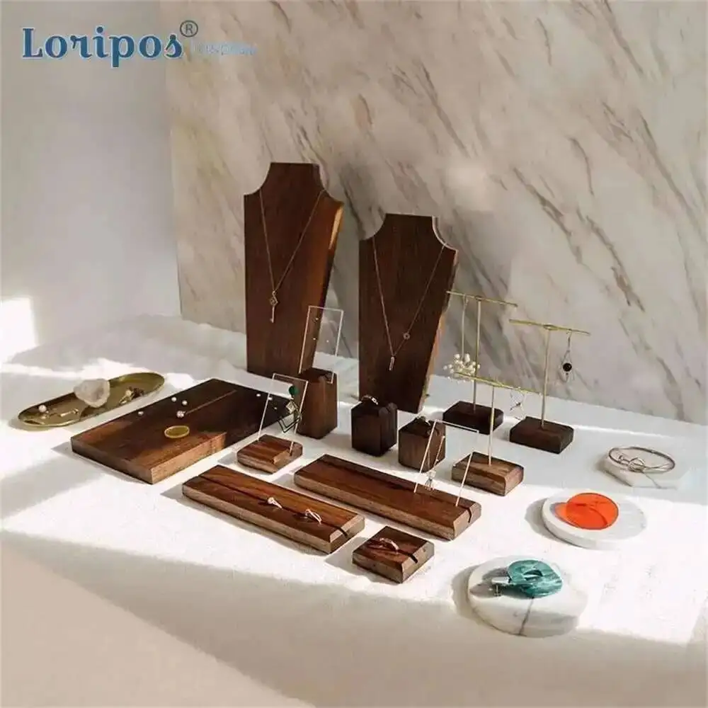 Black Walnut Jewelry Rack Organizer Earrings Ring Necklace Bracelet Display Tray Ear Stud Holder Stand Necklace Hanging Rack
Black Walnut Jewelry Rack Organizer Earrings Ring Necklace Bracelet Display Tray Ear Stud Holder Stand Necklace Hanging Rack
