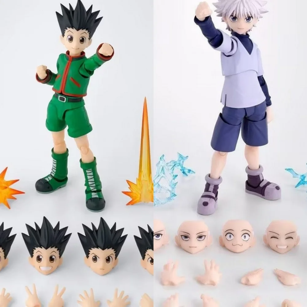 Аниме-фигурка Hunter×Hunter: Гон Фрикс, Килуа Золдик, подвижная коллекционная модель из ПВХ, игрушка, 13-15 см
Аниме-фигурка Hunter×Hunter: Гон Фрикс, Килуа Золдик, подвижная коллекционная модель из ПВХ, игрушка, 13-15 см