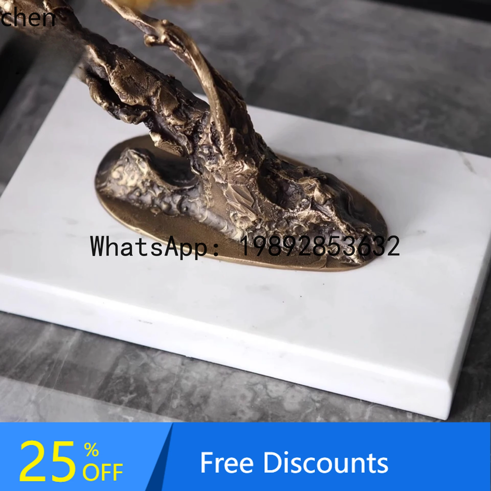 New Chinese Simulation Welcome Pine Bonsai Marble Copper Tree Ornament Villa Model Room Entrance Hotel Soft Decoration
New Chinese Simulation Welcome Pine Bonsai Marble Copper Tree Ornament Villa Model Room Entrance Hotel Soft Decoration