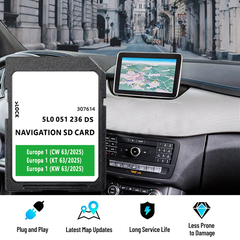 Навигационные карты для Skoda Amundsen2 Octavia/Superb/Fabia/Rapid, SD-карта 32 ГБ, Европа, Великобритания, 2025, 5L0051236DS
Навигационные карты для Skoda Amundsen2 Octavia/Superb/Fabia/Rapid, SD-карта 32 ГБ, Европа, Великобритания, 2025, 5L0051236DS