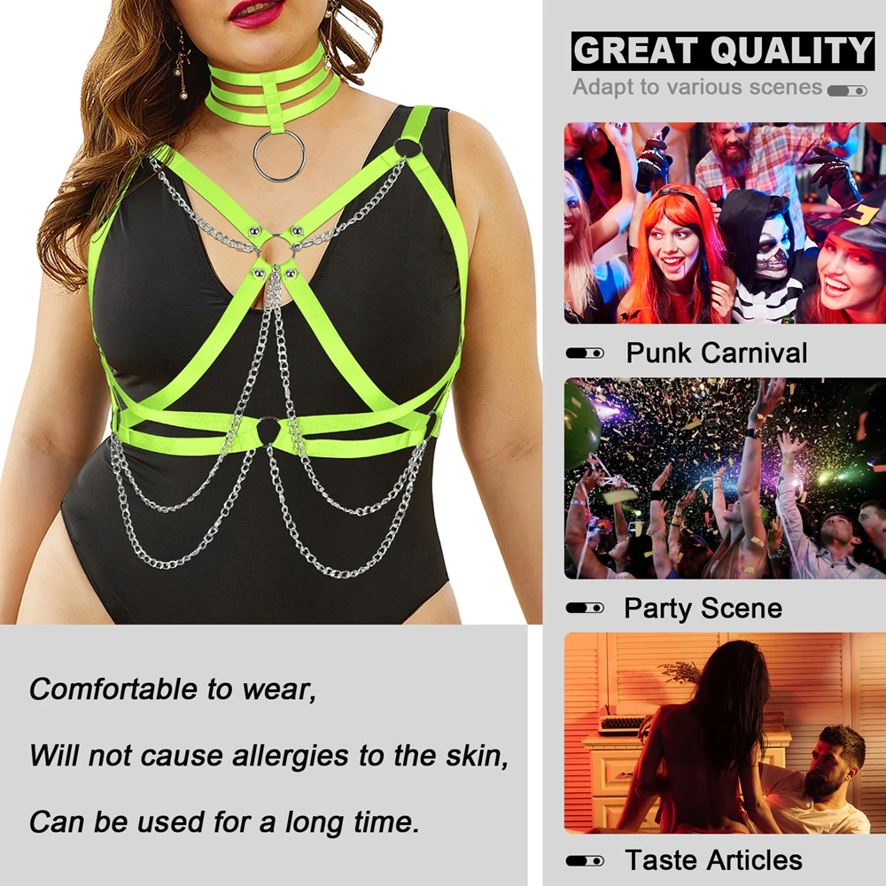 Plus Size Harness Bra Hot Women's Underwear Waistband Leg Belt Straps Body Bondage Fetish Accessories Erotic Lingerie Sexy Cage
Plus Size Harness Bra Hot Women's Underwear Waistband Leg Belt Straps Body Bondage Fetish Accessories Erotic Lingerie Sexy Cage