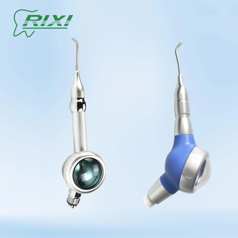 RIXI Dental Oral Hygiene Air Prophy Handpiece Unit & Aluminum Sandblasting Gun Teeth Cleaning&Polishing Dentistry Equipment Tool
RIXI Dental Oral Hygiene Air Prophy Handpiece Unit & Aluminum Sandblasting Gun Teeth Cleaning&Polishing Dentistry Equipment Tool