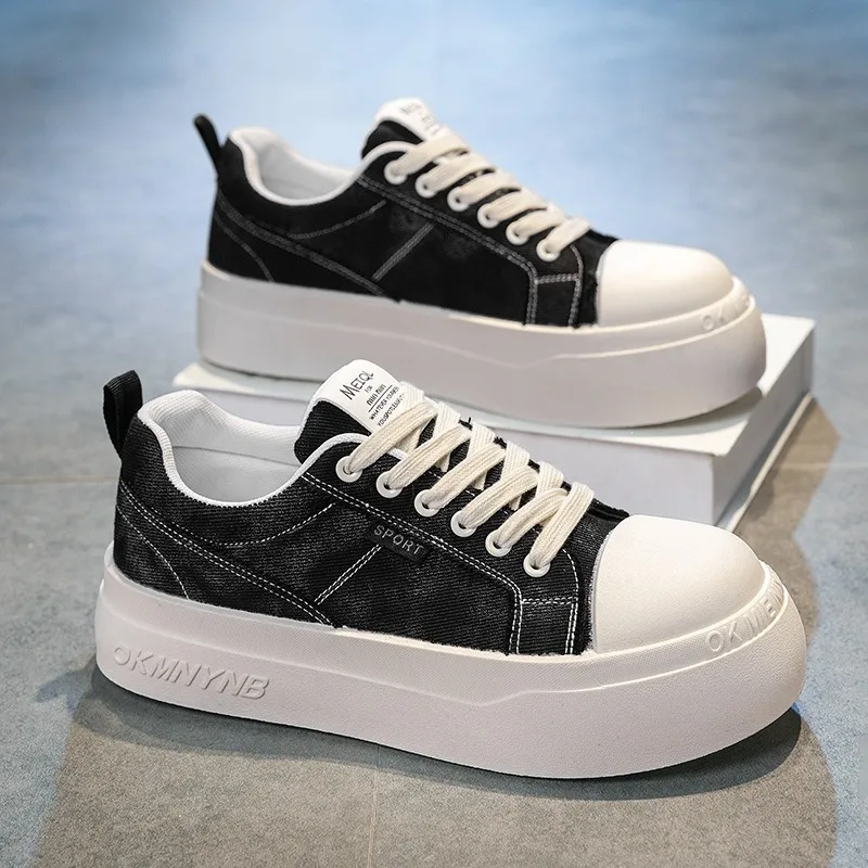 Men's Spring Low Top Canvas Shoes 2026 Platform Sneakers Breathable Thick Sole Men Casual Flats Shoes Daily Fashion Sports Shoes
Men's Spring Low Top Canvas Shoes 2026 Platform Sneakers Breathable Thick Sole Men Casual Flats Shoes Daily Fashion Sports Shoes