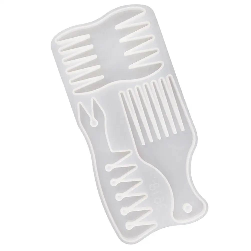 DIY Silicone Comb Mold Crafts Making Tools Flexible Casting for Epoxy Resin Jewelry Hair Fork Texture African Oil Head
DIY Silicone Comb Mold Crafts Making Tools Flexible Casting for Epoxy Resin Jewelry Hair Fork Texture African Oil Head