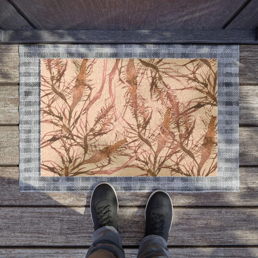 Coastal Seaweed Doormat Unique Coir Welcome Mat Beach House Decor California Coast Art Botanical Door Mat Ocean Home Gift
Coastal Seaweed Doormat Unique Coir Welcome Mat Beach House Decor California Coast Art Botanical Door Mat Ocean Home Gift