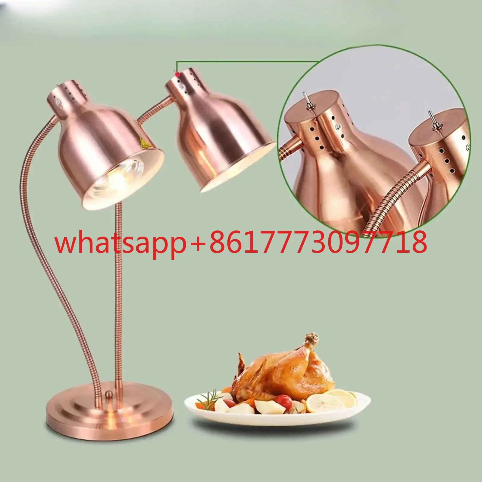 Food Heat Lamp Catering Heating Lamp Freestanding without Bulbs Food Warmer Lamp for Catering Fried Food Chicken Buffet Kitchen
Food Heat Lamp Catering Heating Lamp Freestanding without Bulbs Food Warmer Lamp for Catering Fried Food Chicken Buffet Kitchen