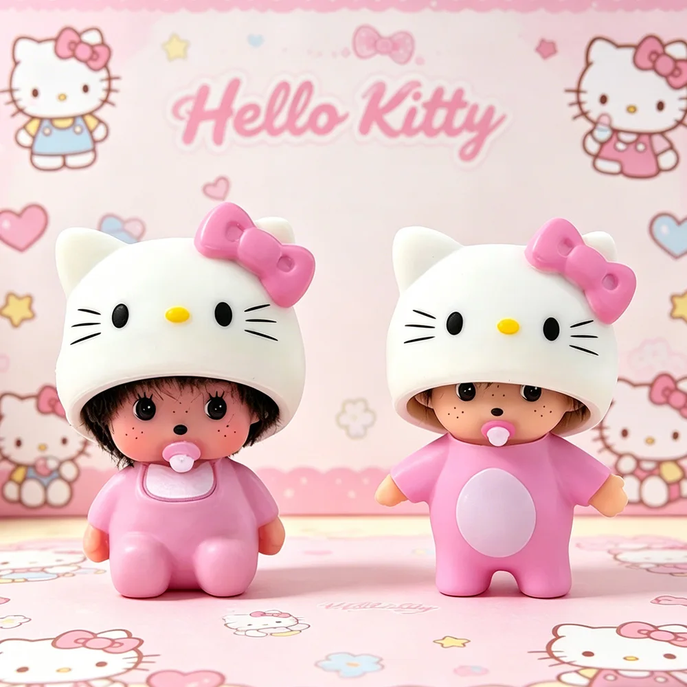 Hot Cute Hello Kitty Monchhichi Doll Keychain TPR Material, Cartoon Pendant Bag Charm Car Key Ring, Lovely Gift for Girls
Hot Cute Hello Kitty Monchhichi Doll Keychain TPR Material, Cartoon Pendant Bag Charm Car Key Ring, Lovely Gift for Girls