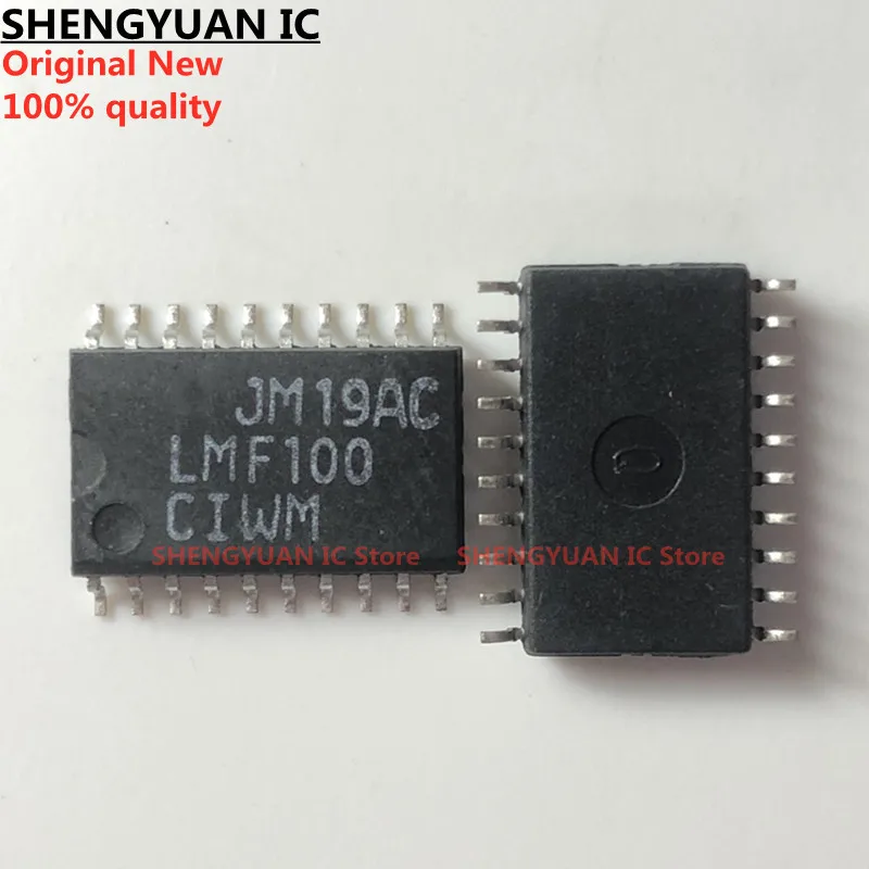 5Pcs/lot LMF100CIWM LMF100 LMF100CIWMX SOP-20 Dual High-Performance Switched Capacitor Filters 100% new imported original
5Pcs/lot LMF100CIWM LMF100 LMF100CIWMX SOP-20 Dual High-Performance Switched Capacitor Filters 100% new imported original
