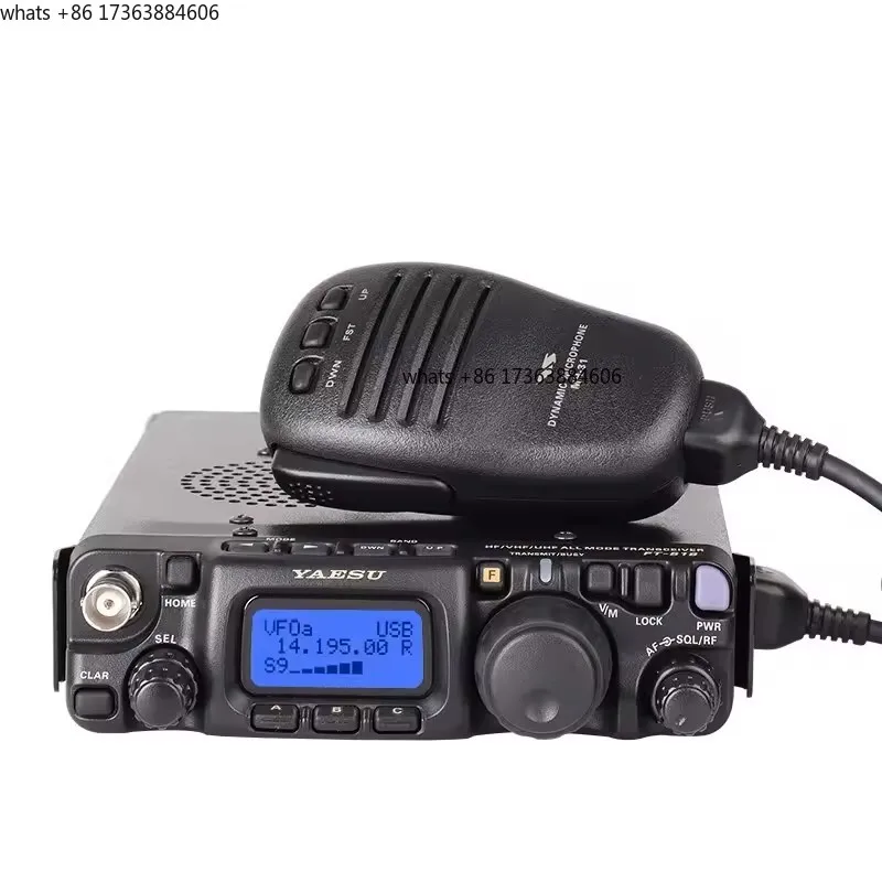 FT-857D 100 km Long Range Walkie-talkie 6W HF VHF UHF Transceiver Cb Vehicle Mouted Walkie Talkie
FT-857D 100 km Long Range Walkie-talkie 6W HF VHF UHF Transceiver Cb Vehicle Mouted Walkie Talkie