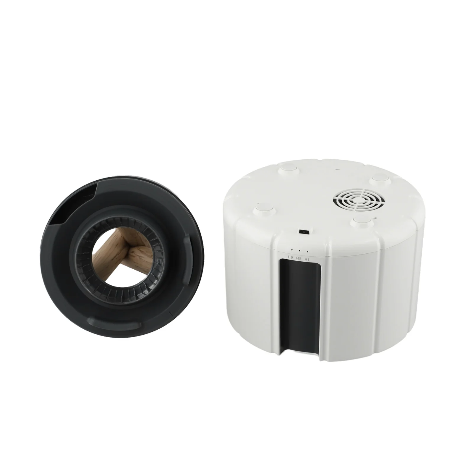 Изысканный дизайн, бесшумное увлажнение, большой резервуар для воды, диффузор эфирного масла для домашнего офиса, спальни, 18 часов 
Изысканный дизайн, бесшумное увлажнение, большой резервуар для воды, диффузор эфирного масла для домашнего офиса, спальни, 18 часов