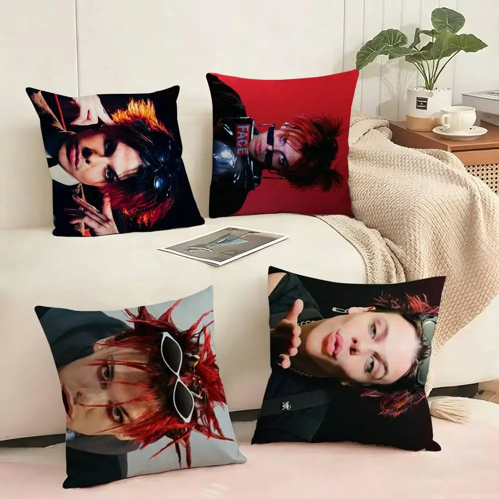 idols Singer Yungblud Pillow Case Square Double-Sided Sofa Cushion Cover Bedroom Bedside Pillow Gift
idols Singer Yungblud Pillow Case Square Double-Sided Sofa Cushion Cover Bedroom Bedside Pillow Gift