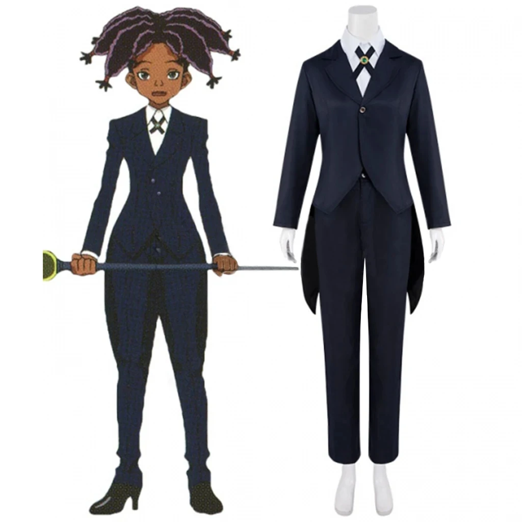 Anime Canary Cosplay Costume Women Black Jacket Top and Pants Uniform Halloween Carnival Party Outfits Full Set
Anime Canary Cosplay Costume Women Black Jacket Top and Pants Uniform Halloween Carnival Party Outfits Full Set