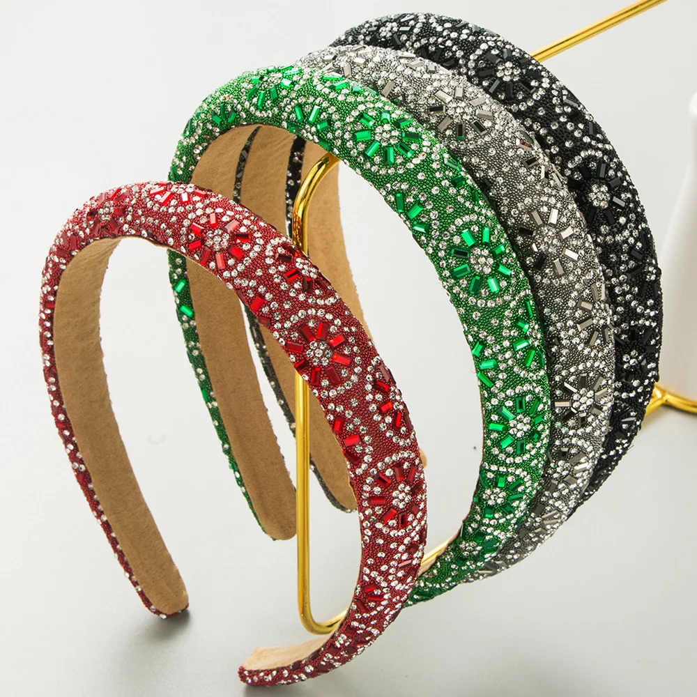 Baroque Crystal Thin Headband Rhinestone Headband Handmade Bridal Elegant Wedding Wide Headwear Accessories For Women
Baroque Crystal Thin Headband Rhinestone Headband Handmade Bridal Elegant Wedding Wide Headwear Accessories For Women