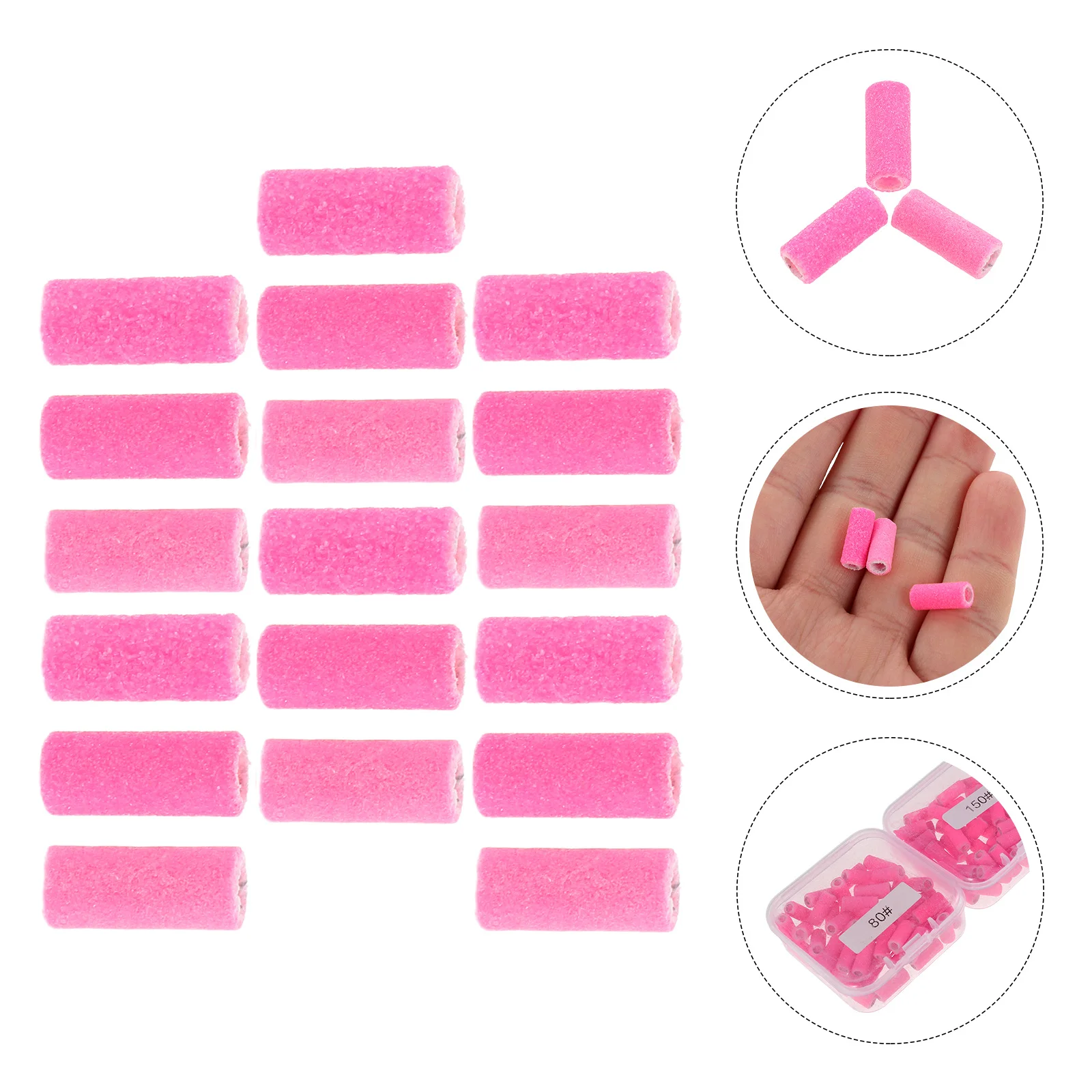 1Set 3Mm Nail Drill Sanding Bands 80 150 200 Grit Portable Multigrit Combo Shaping Buffing Dead Skin Gel Residue Removal
1Set 3Mm Nail Drill Sanding Bands 80 150 200 Grit Portable Multigrit Combo Shaping Buffing Dead Skin Gel Residue Removal