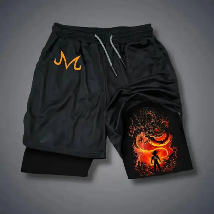 Мужские шорты для тренировок Bandai Dragon Ball Z, тренировочные шорты с принтом персонажей, влагоотводящие шорты для спортзала и фитнеса
Мужские шорты для тренировок Bandai Dragon Ball Z, тренировочные шорты с принтом персонажей, влагоотводящие шорты для спортзала и фитнеса