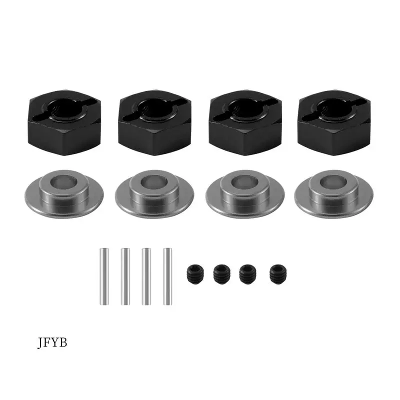 JY-Metal 17Mm Wheel Hex Hub Adapter Replacement Spare Parts For Arrma 1/10 4S KRATON Outcast RC Car Upgrade Parts,Black
JY-Metal 17Mm Wheel Hex Hub Adapter Replacement Spare Parts For Arrma 1/10 4S KRATON Outcast RC Car Upgrade Parts,Black