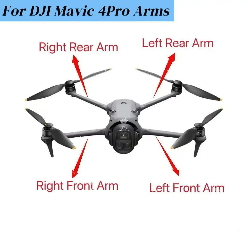Tested Mavic 4 Pro Motor Arm for DJI Mavic 4 Pro Front/Rear Left/Right Motor Arms Rays Genuine Spare Part Drone Replacement Leg
Tested Mavic 4 Pro Motor Arm for DJI Mavic 4 Pro Front/Rear Left/Right Motor Arms Rays Genuine Spare Part Drone Replacement Leg