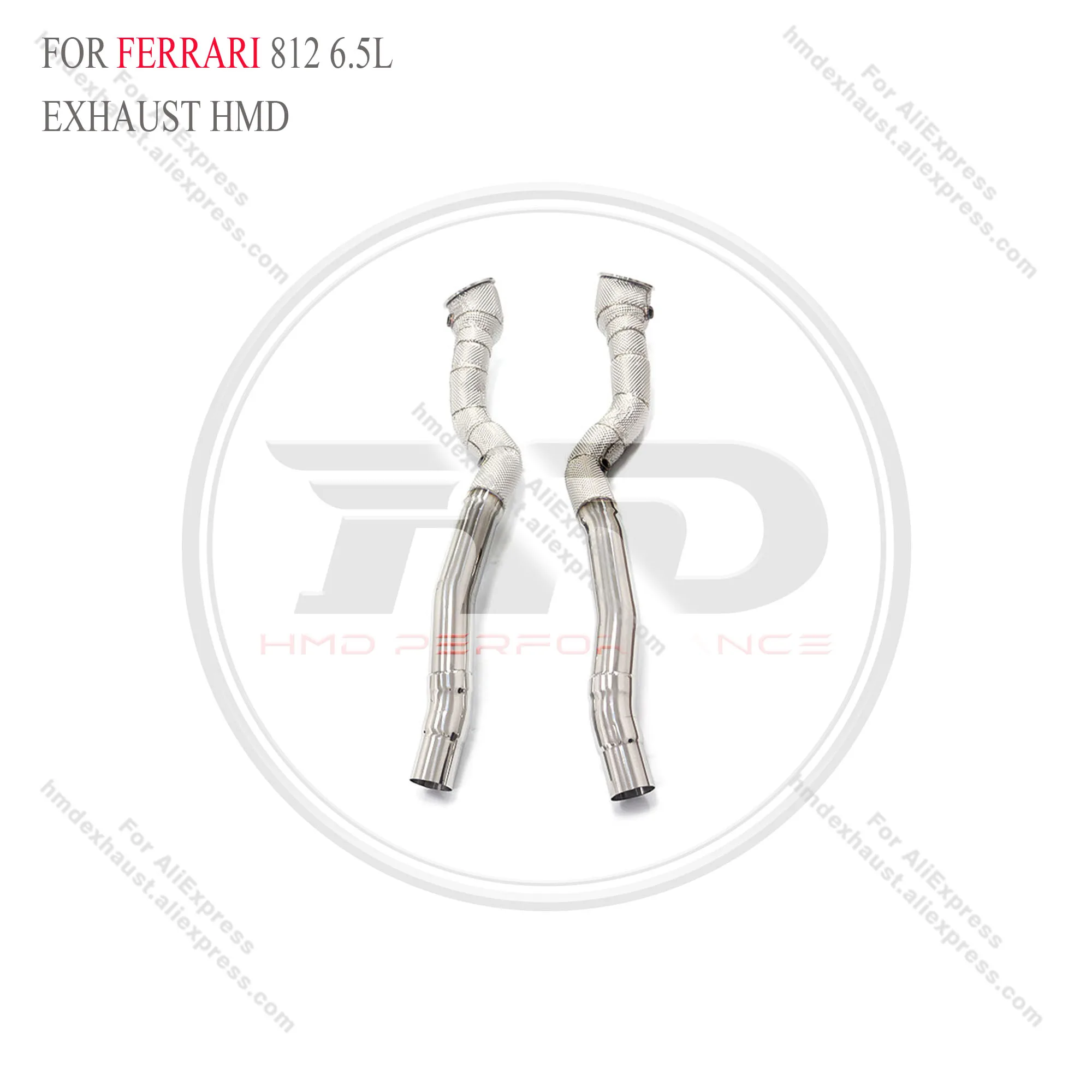 Downpipe for Ferrari 812 6.5L With Heat Shield HMD Exhaust System Performance Quality certification
Downpipe for Ferrari 812 6.5L With Heat Shield HMD Exhaust System Performance Quality certification