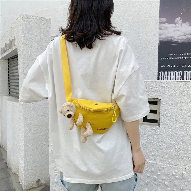 Холщовая сумка с медведем, женская модная милая студенческая нагрудная сумка, многофункциональная модная диагональная поясная сумка на плечо
Холщовая сумка с медведем, женская модная милая студенческая нагрудная сумка, многофункциональная модная диагональная поясная сумка на плечо