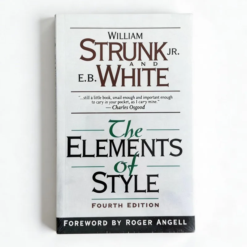 The Elements of Style Fourth Edition Paperback English Book
The Elements of Style Fourth Edition Paperback English Book